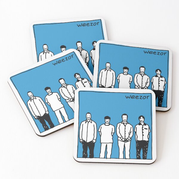Item preview, Weezor Blue Album Funny Cartoon Parody designed and sold by kiminju98.