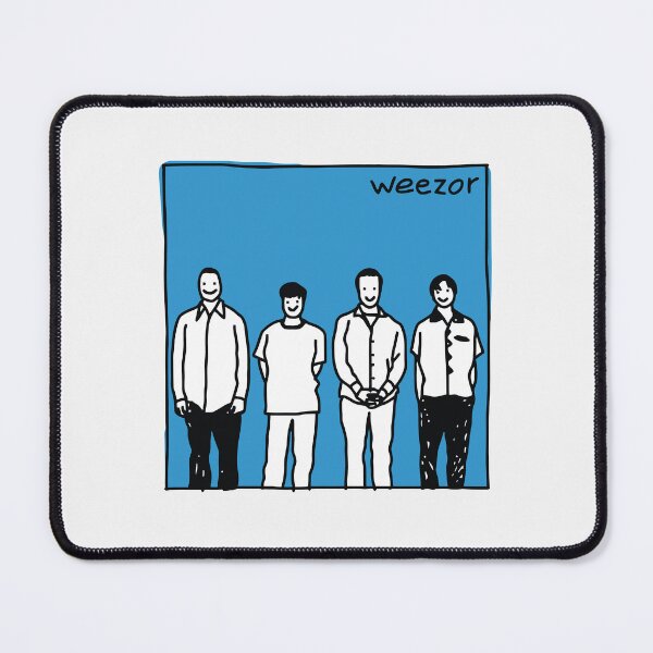 Item preview, Weezor Blue Album Funny Cartoon Parody designed and sold by kiminju98.