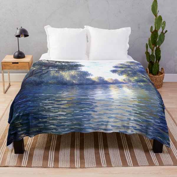 Item preview, Morning Landscape at Giverny: Impression of Rural Light and Fields, designed and sold by artdesignsnow.