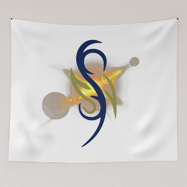 Item preview, Celestial Harmony – Abstract Cosmic Emblem designed and sold by Divichan.