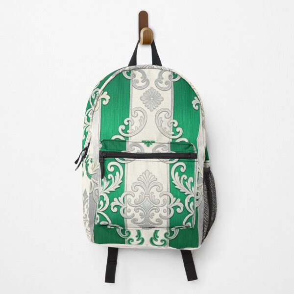 Item preview, Green & Gray Striped Baroque designed and sold by DesignsByPrnces.