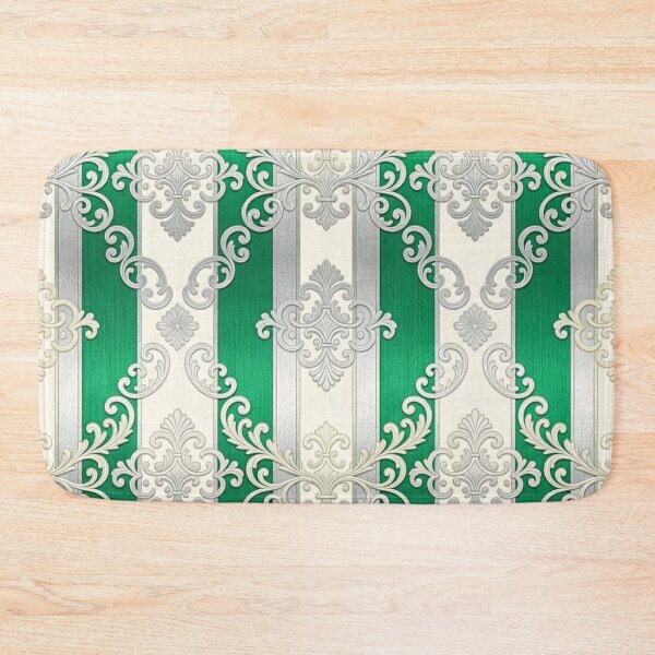 Item preview, Green & Gray Striped Baroque designed and sold by DesignsByPrnces.