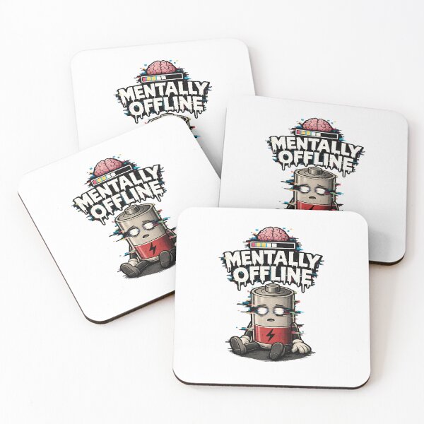 Item preview, Mentally Offline designed and sold by DesignTeamHub.