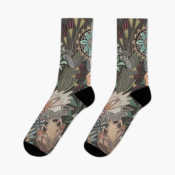 Item preview, steampunk chintz cocoa designed and sold by scrummy.