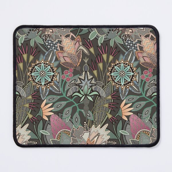 Item preview, steampunk chintz cocoa designed and sold by scrummy.