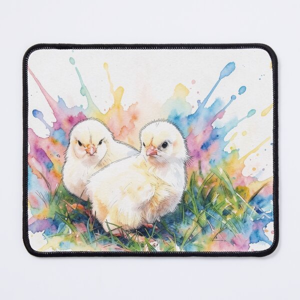 Item preview, Baby Chicks in Watercolor designed and sold by tomorrowsart.