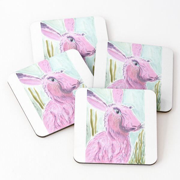 Item preview, Giant Pink Hare designed and sold by Anke‘s Bazaar.