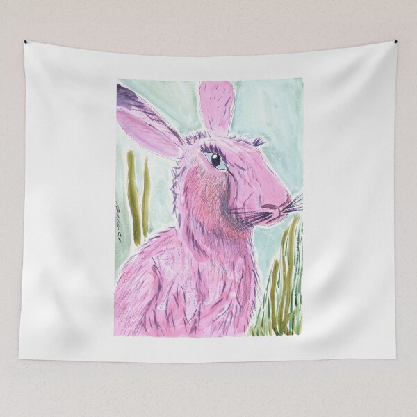 Item preview, Giant Pink Hare designed and sold by Anke‘s Bazaar.
