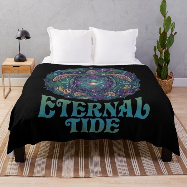 Item preview, Cosmic Sea Turtle Galaxy Mandala Psychedelic Art designed and sold by AvalonMoss.