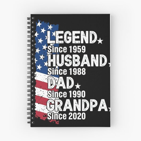 Item preview, Legend Husband Dad Grandpa Milestones American Flag Vintage designed and sold by haitrieuic96.