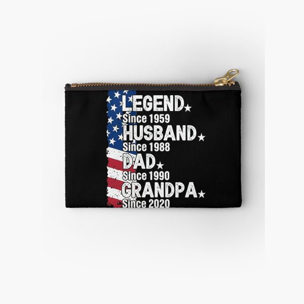 Item preview, Legend Husband Dad Grandpa Milestones American Flag Vintage designed and sold by haitrieuic96.