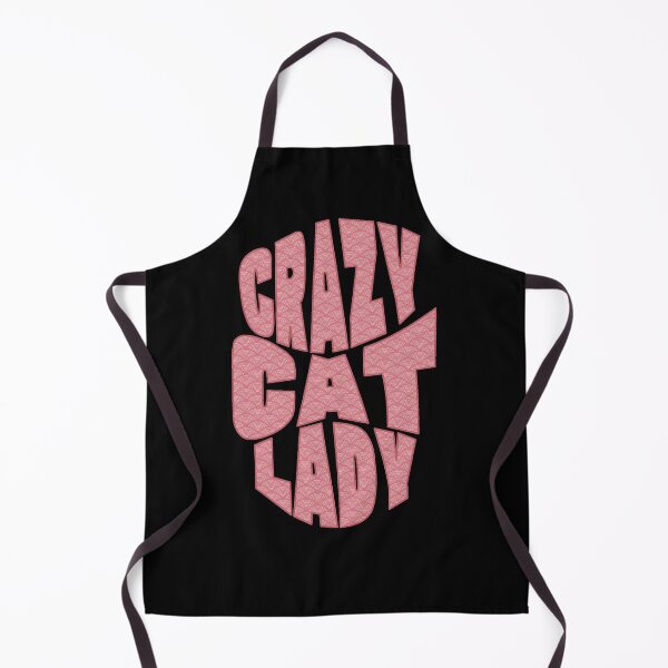 Item preview, Crazy Cat Lady Groovy Pink Retro Typography Gift designed and sold by StyleNext.