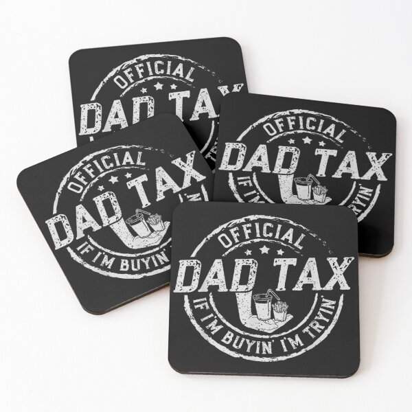 Item preview, Official Dad Tax Funny Food Joke designed and sold by SaryaSmyth19.