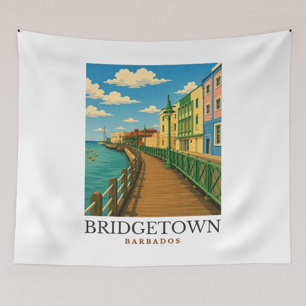 Item preview, Bridgetown - Barbados designed and sold by GoodOldVintage.
