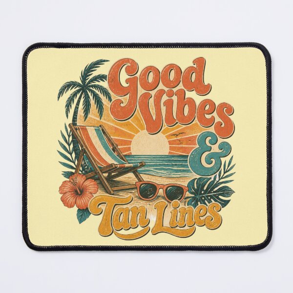 Item preview, Good Vibes & Tan Lines – Tropical Beach Design designed and sold by ABLAT_CREATIONS.