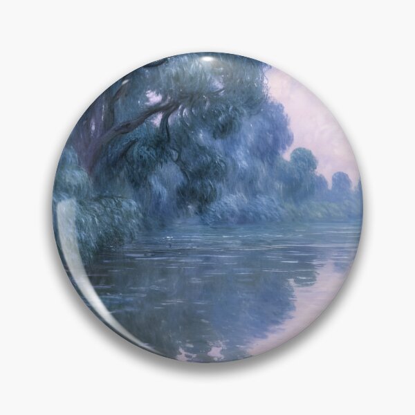 Item preview, Morning on the Seine near Giverny: Impression of Mist, Dawn Light, and Reflections designed and sold by artdesignsnow.