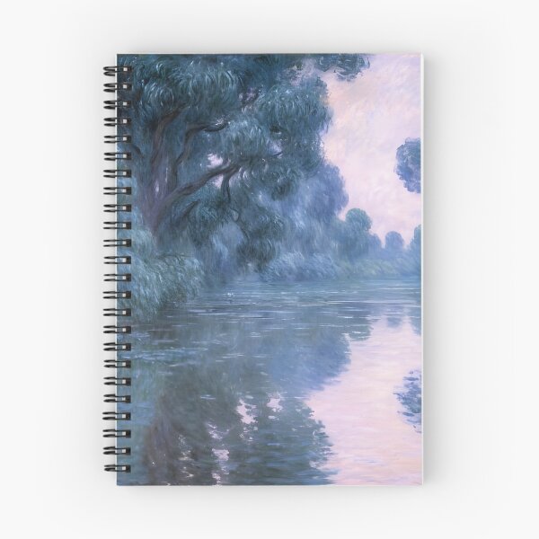 Item preview, Morning on the Seine near Giverny: Impression of Mist, Dawn Light, and Reflections designed and sold by artdesignsnow.