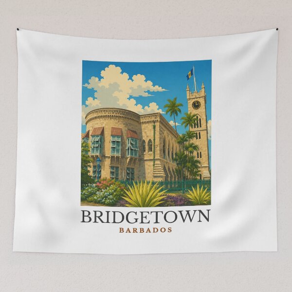 Item preview, Bridgetown - Barbados designed and sold by GoodOldVintage.