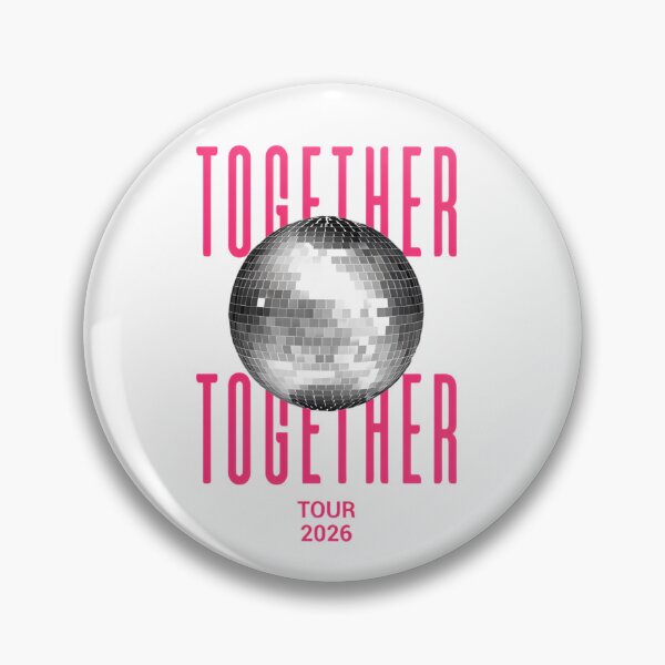 Item preview, Together Together Tour 2026 Pink Typography Disco Ball designed and sold by Dimeure-ART.