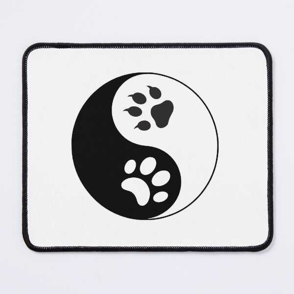 Item preview, Yin Yang with Paw Prints designed and sold by jkrphoto.