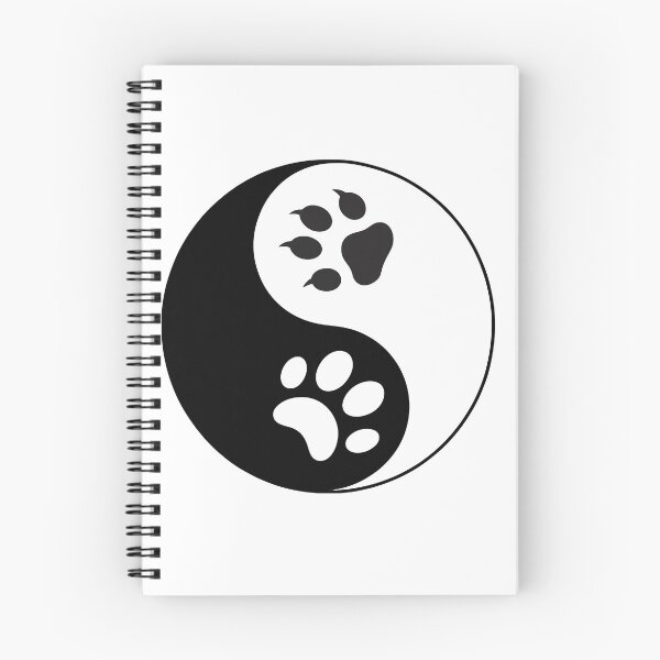 Item preview, Yin Yang with Paw Prints designed and sold by jkrphoto.