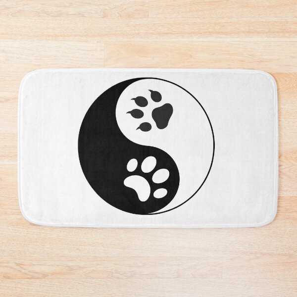 Item preview, Yin Yang with Paw Prints designed and sold by jkrphoto.