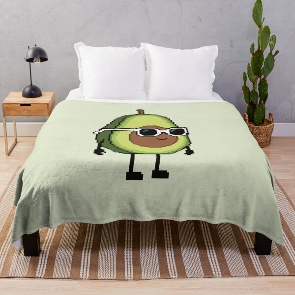 Item preview, Avocado half Pixel designed and sold by White Rim Mates.