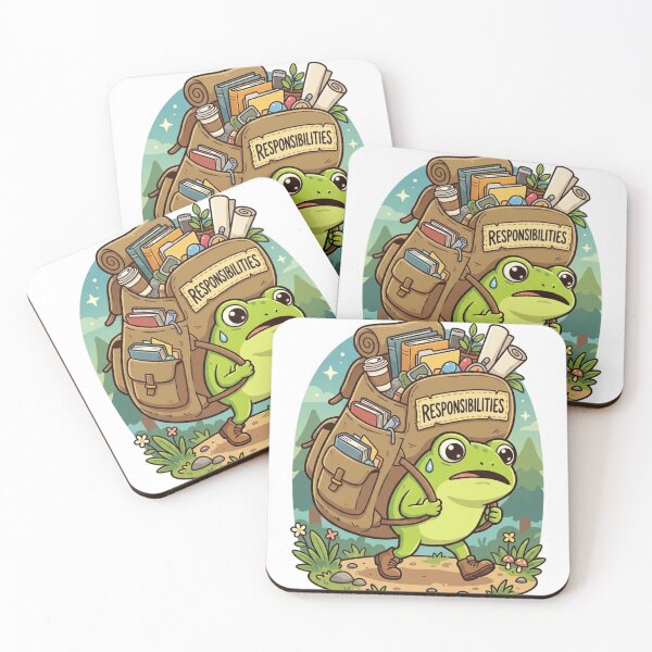 Item preview, Tiny Frog Big Problems designed and sold by Elviqus Shop.