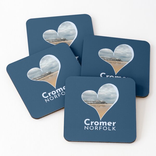 Item preview, Cromer Pier Norfolk Heart Coastal Photography Design designed and sold by MyriadNorfolk.