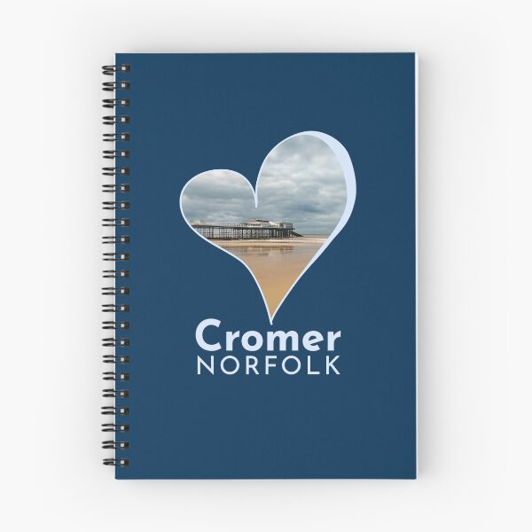 Item preview, Cromer Pier Norfolk Heart Coastal Photography Design designed and sold by MyriadNorfolk.