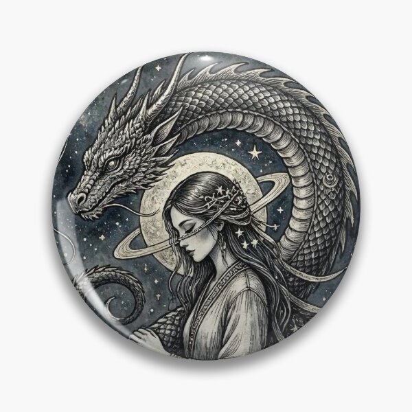 Item preview, Moon Dragon's Embrace designed and sold by Roberta Calabrese.
