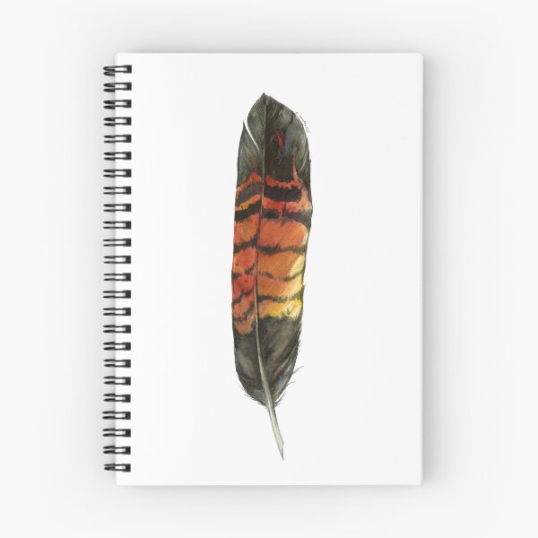 Item preview, Red-tailed black cockatoo feather designed and sold by RedCloudDesign.