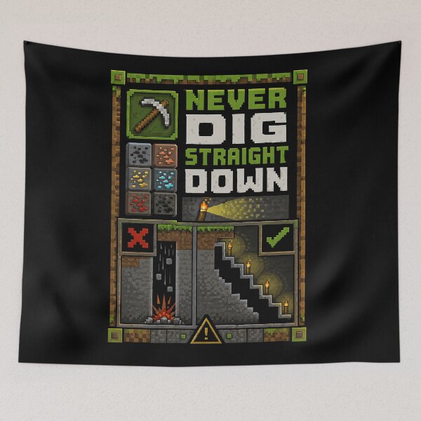 Item preview, Block Mine Safety Notice designed and sold by agearb.
