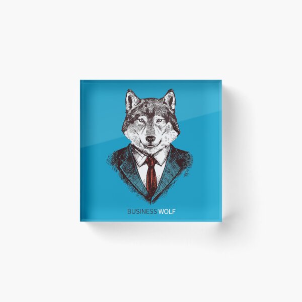 Item preview, Vintage Business Wolf Suit Motivational Graphic designed and sold by DERA RAY.