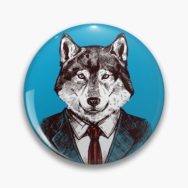 Item preview, Vintage Business Wolf Suit Motivational Graphic designed and sold by DERA RAY.