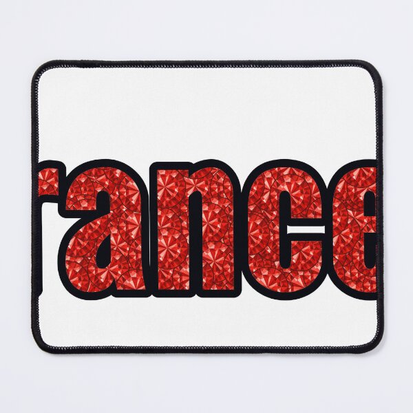 Item preview, Frances Girl Name Red Rhinestone Texture designed and sold by TheIconSmith.