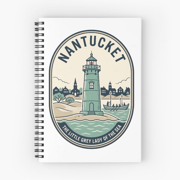 Item preview, Vintage Nantucket Lighthouse Nautical Travel Badge designed and sold by k3rstman1.