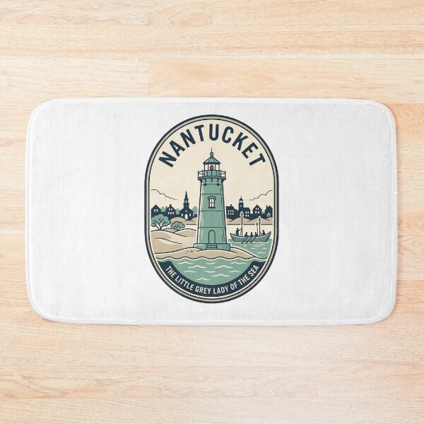 Item preview, Vintage Nantucket Lighthouse Nautical Travel Badge designed and sold by k3rstman1.