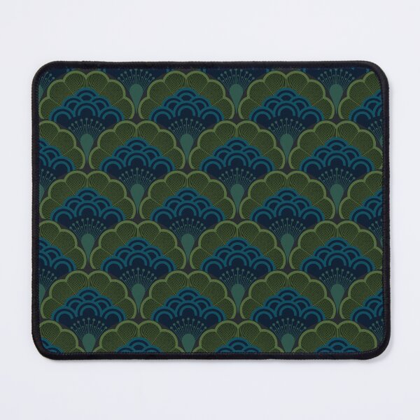 Item preview, Japandi floral pattern _ Deep Forest designed and sold by Ama Zuan-Zumi.
