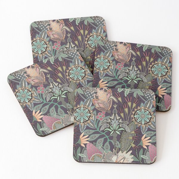 Item preview, steampunk chintz grape designed and sold by scrummy.