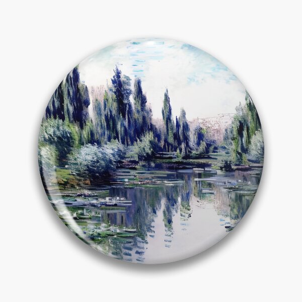 Item preview, Morning on the Seine near Vétheuil: Impression of Mist, Dawn Light, and Reflections designed and sold by artdesignsnow.
