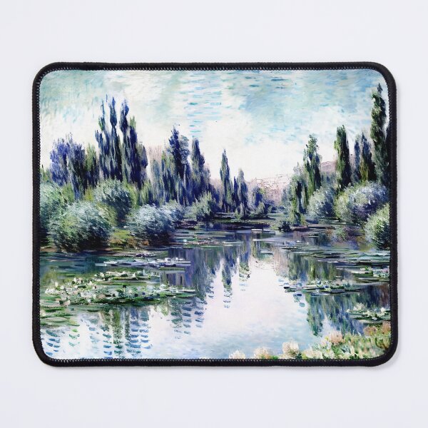 Item preview, Morning on the Seine near Vétheuil: Impression of Mist, Dawn Light, and Reflections designed and sold by artdesignsnow.