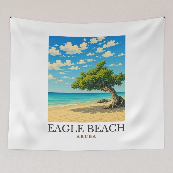 Item preview, Eagle Beach - Aruba  designed and sold by GoodOldVintage.