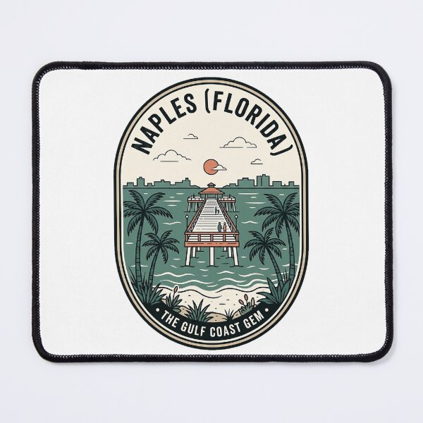 Item preview, Vintage Naples Florida Pier Gulf Coast Sunset designed and sold by k3rstman1.