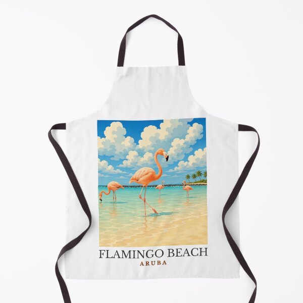 Item preview, Flamingo Beach - Aruba designed and sold by GoodOldVintage.