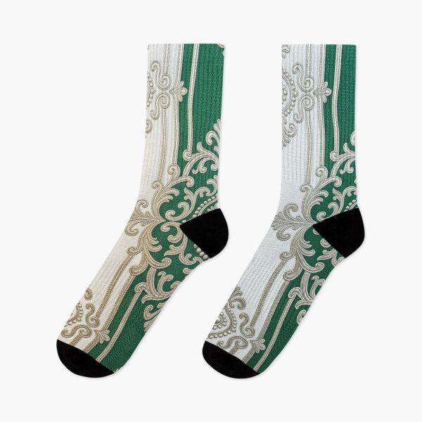Item preview, Green Striped Ombre Baroque designed and sold by DesignsByPrnces.
