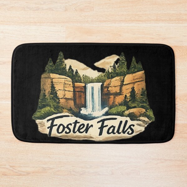 Item preview, Foster Falls - waterfall Tennessee designed and sold by DamioPolArt.