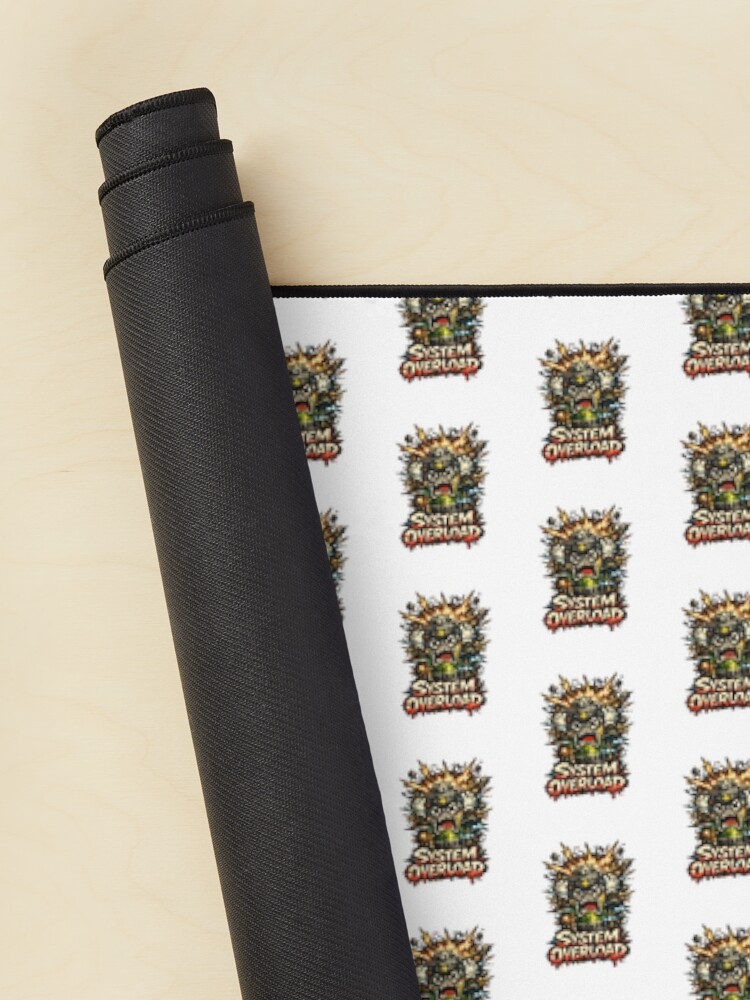 Thumbnail 2 of 5, Mouse Pad, System Overload designed and sold by DesignTeamHub.