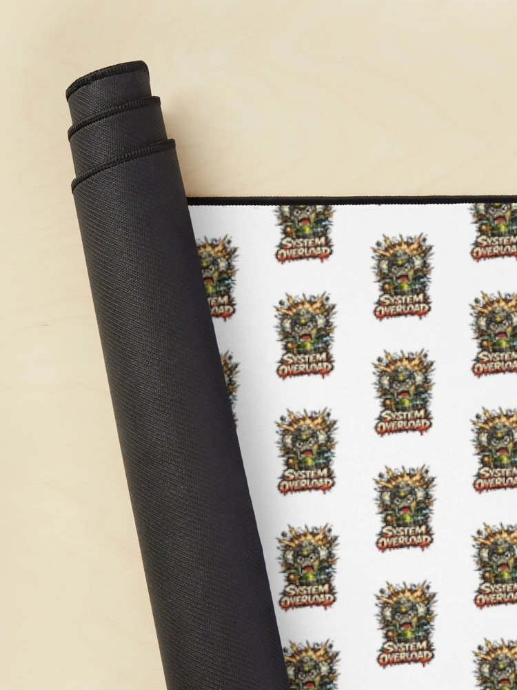 Thumbnail 2 of 5, Mouse Pad, System Overload designed and sold by DesignTeamHub.