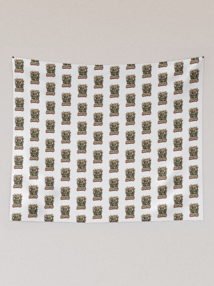 Thumbnail 2 of 3, Tapestry, System Overload designed and sold by DesignTeamHub.